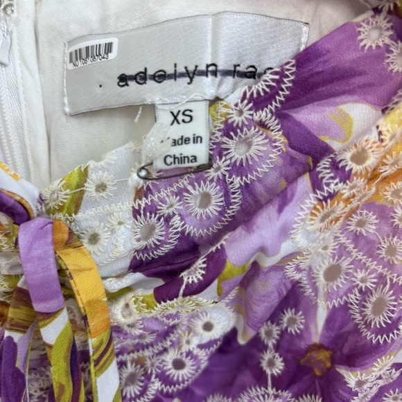 Anthropologie Adelyn Rae Kathleena Eyelet Midi Dress NWOT XS! - Picture 5 of 6